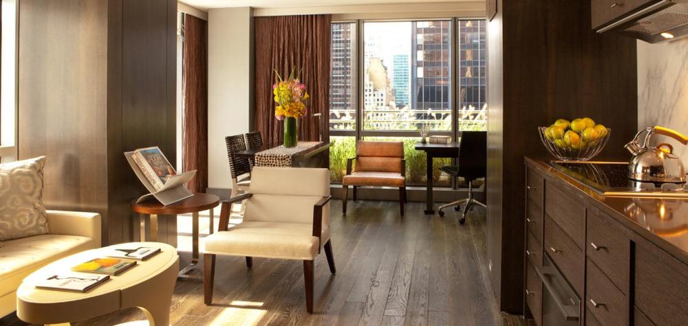 纽约曼哈顿凯悦莱克斯48酒店 Hyatt 48 Lex_penthouse living room.jpg