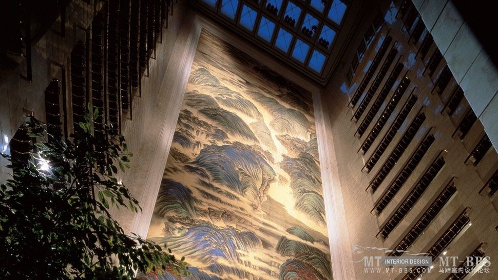 香港香格里拉大酒店(官方高清摄影) Island Shangri-La, Hong Kong_002772-04-lobby-mural.jpg