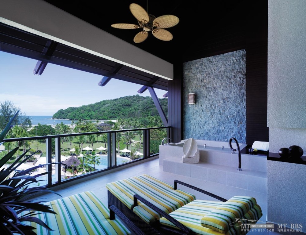 马来西亚香格里拉莎利雅度假酒店 Shangri-La's Rasa Ria Resort_(N)34r011h - Ocean Wing Balcony - Upper Floor.jpg
