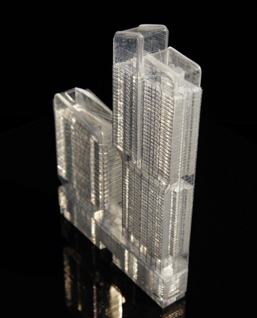 UNStudio设计上珊顿V“在新加坡的新UIC的大厦_模型照片