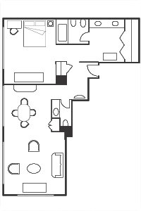 芝加哥丽兹卡尔顿酒店(四季酒店)The Ritz-Carlton Chicago_CRC_ritz-deluxe-lakeside-suite_floorplan.gif