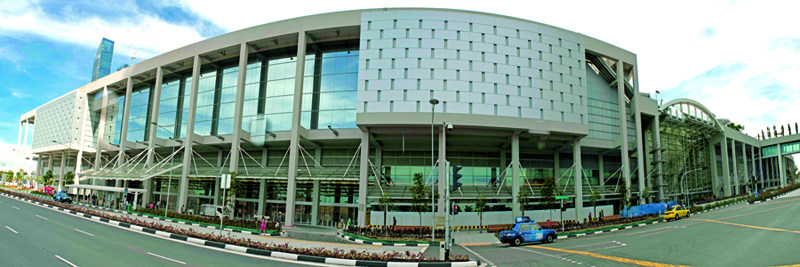 滨海湾金沙会议Convention & Casino Exterior Fisheye View.jpg