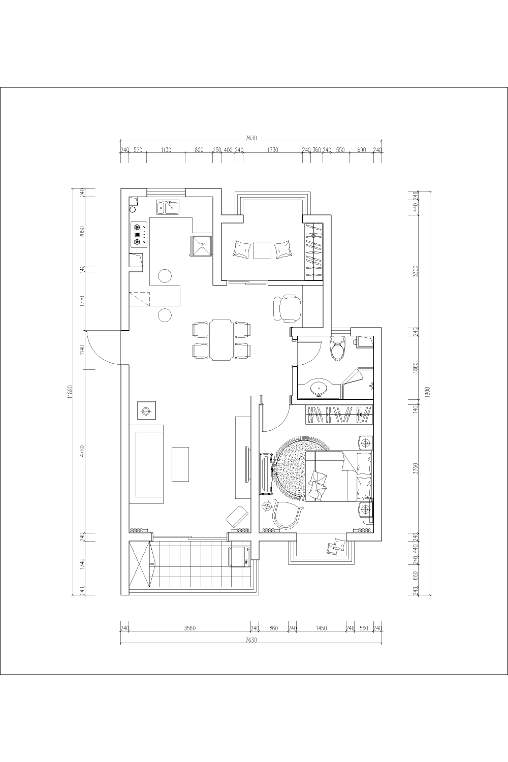 【平面交流】89平小户型求指导_平面-Model.png