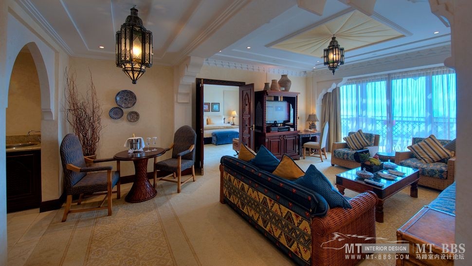 迪拜米娜A'Salam酒店 Mina A'Salam Hotel_003378-08-Suite-1-bedroom-Ocean-View-Master-bedroom.jpg