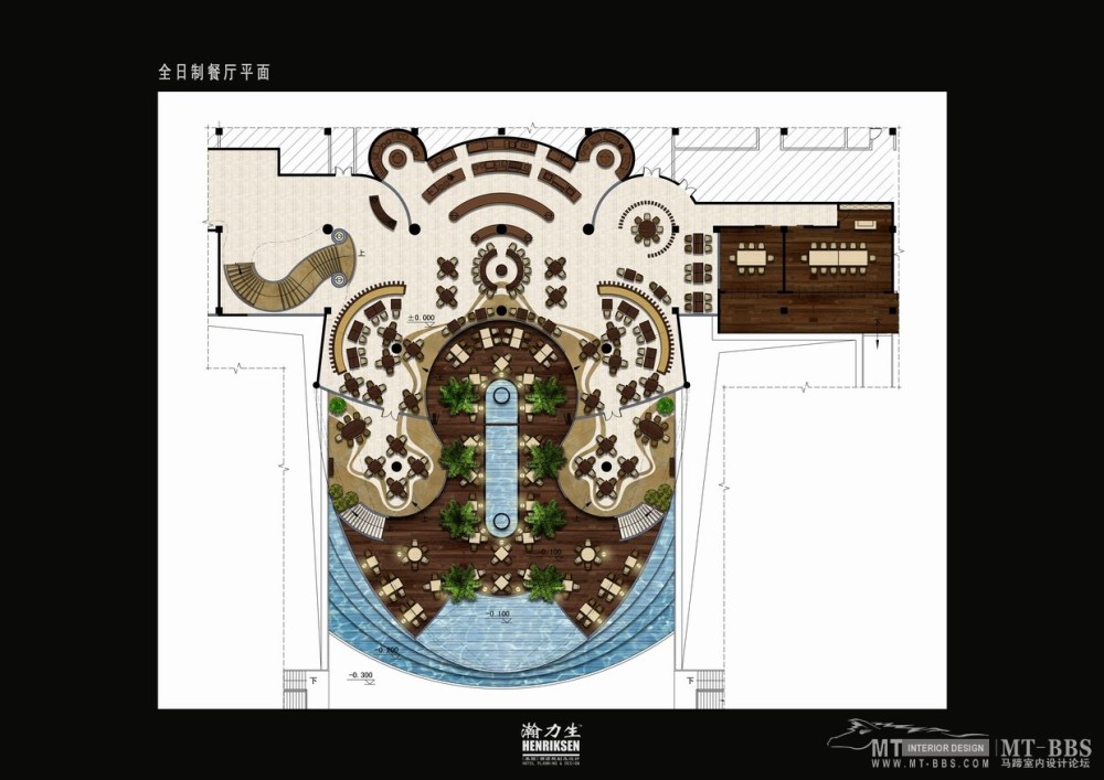 瀚力生（美国）--陵水三正半山酒店概念设计_210 1F western Plan.jpg