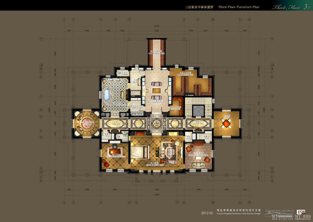 葛乔治--悦达奉贤商务会所概念设计201205_C01 Third Floor Furniture Plan.jpg