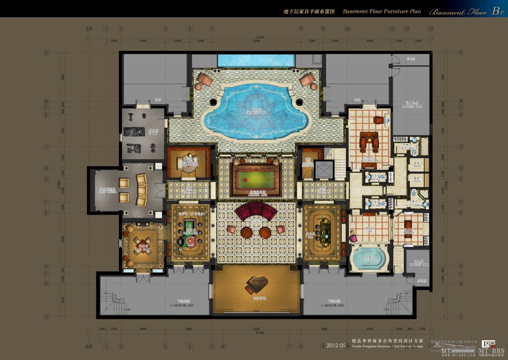 葛乔治--悦达奉贤商务会所概念设计201205_D01 Basement Floor Furniture Plan.jpg