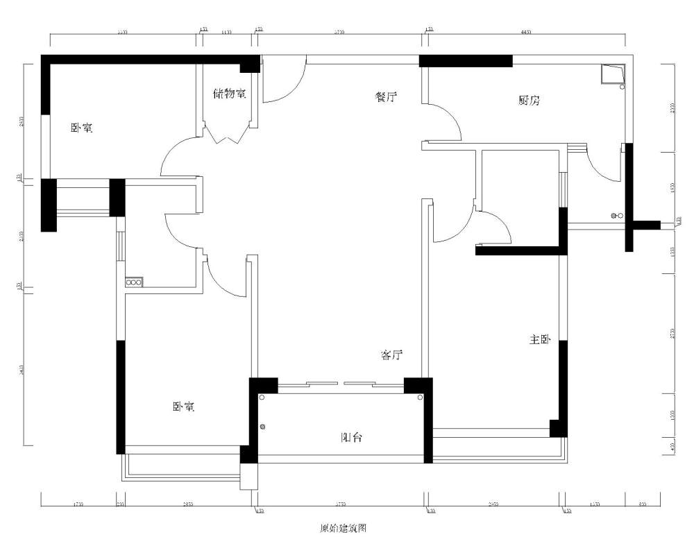 几个方案，主要围绕玄关，餐厅，厨房更改，请赐教！_b2-203-Model.jpg