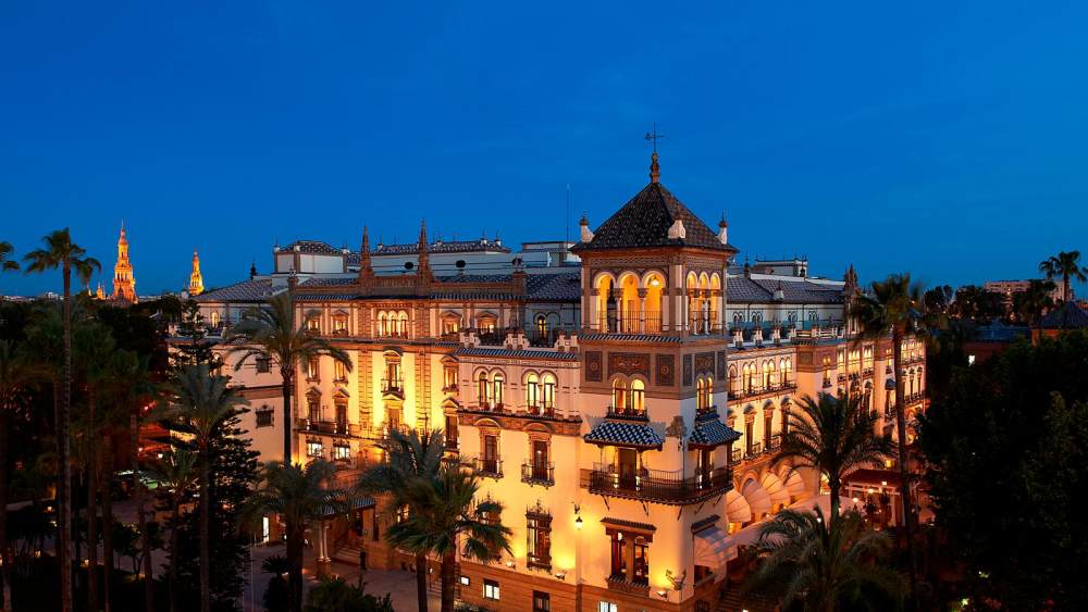 西班牙塞维利亚阿方索十三世酒店 Hotel Alfonso XIII, Seville_HDHotelAlfonsoXIIISevilleExteriorview.jpg