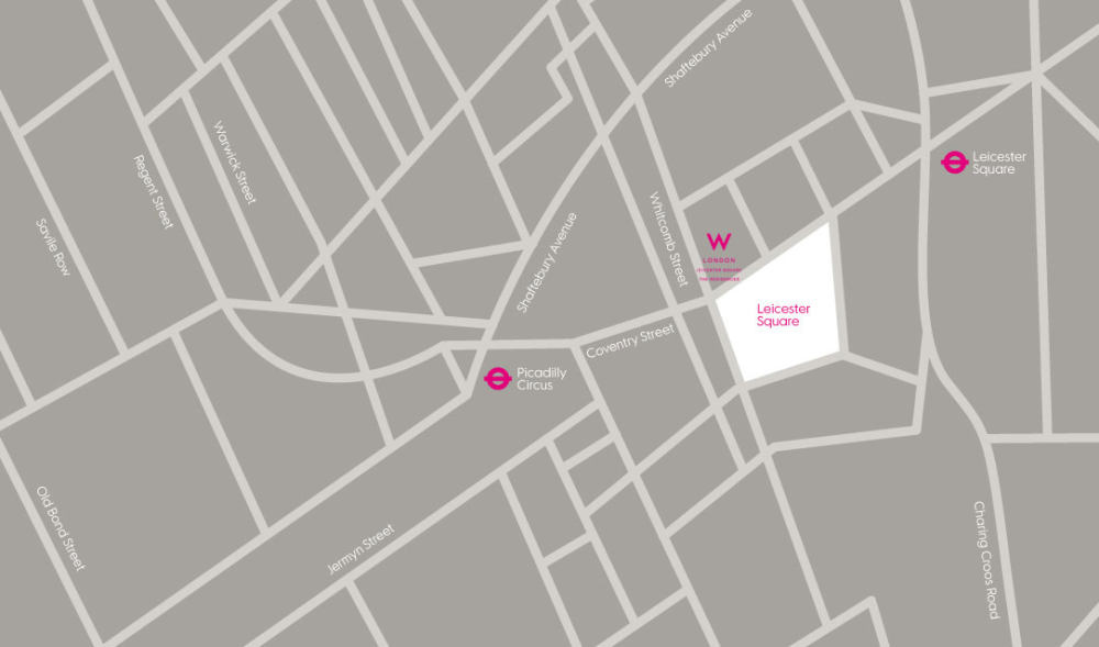 伦敦莱斯特广场W酒店公寓 The Residences at W London_map01_0.jpg