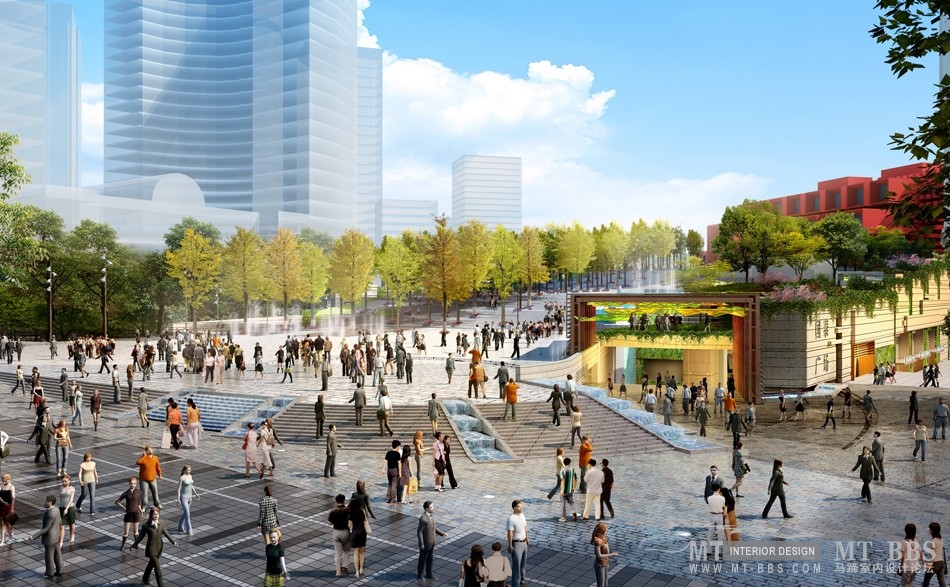 The Jerde-重庆国泰广场 Guotai Plaza_main_entrya.jpg