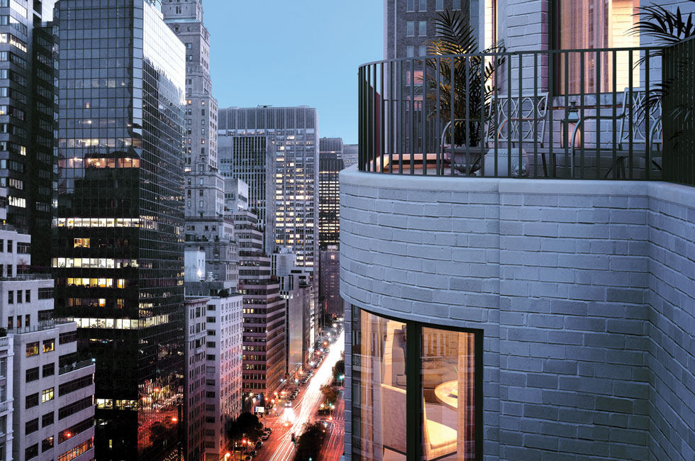 纽约530 Park Avenue / William T. Georgis Architect_Terrace overlooking Park Avenue.jpg