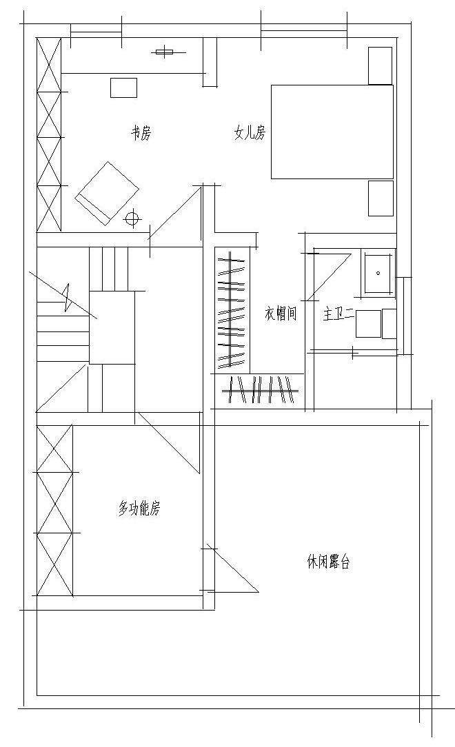 联排小别墅，求平面布局，求高手，求大师_24.jpg