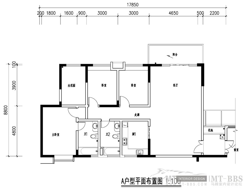 《草图》快速记录思考，表达设计理念（20160925更新）_A 户型原建图.jpg