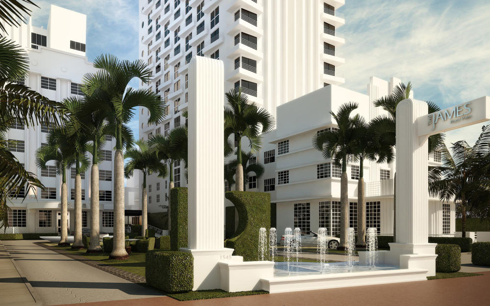 迈阿密詹姆斯皇家棕榈酒店 The James Royal Palm_11-0311-Driveway_Street-2.jpg