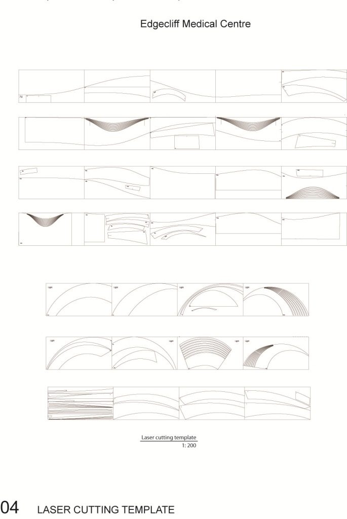 澳大利亚Edgecliff 医疗中心_EnterArchitecture4-Laser-cutting-template.jpg