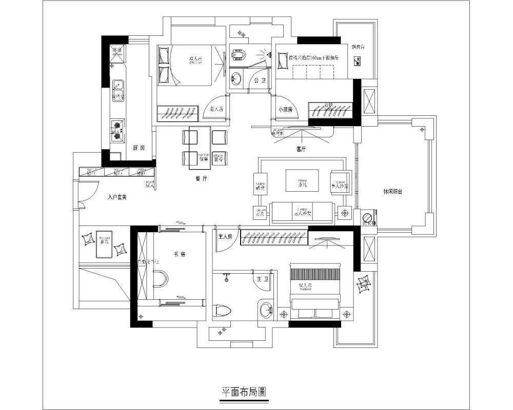 一个户型，十几个方案！求大家点评！_555.jpg