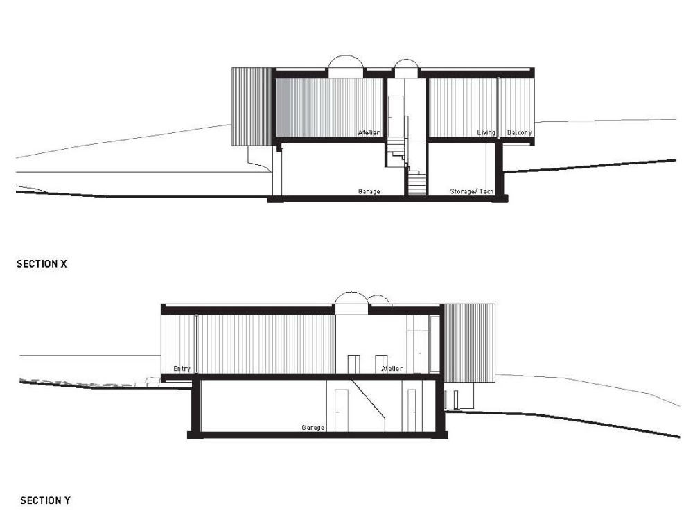 美国纽约安克拉姆艺术收藏家的现代化住宅_guesthouse-23.jpg