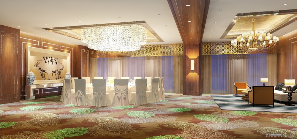 郑州景峰国际中心酒店客房方案设计 更新平面 公共空间_04-2层大包间1.jpg