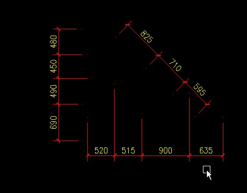 最新版cad海龙工具箱 v12.04.06_【DQQ】标注合并偏移.gif