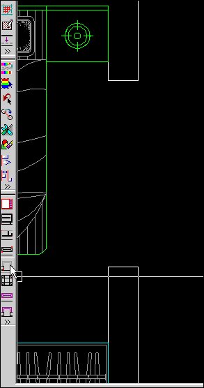 最新版cad海龙工具箱 v12.04.06_【TC1】绘制凸窗(原有缺口).gif