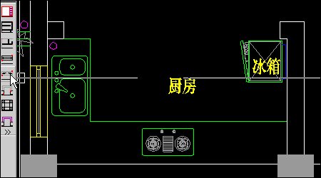 最新版cad海龙工具箱 v12.04.06_【TL41】绘制四扇推拉门(原有缺口).gif