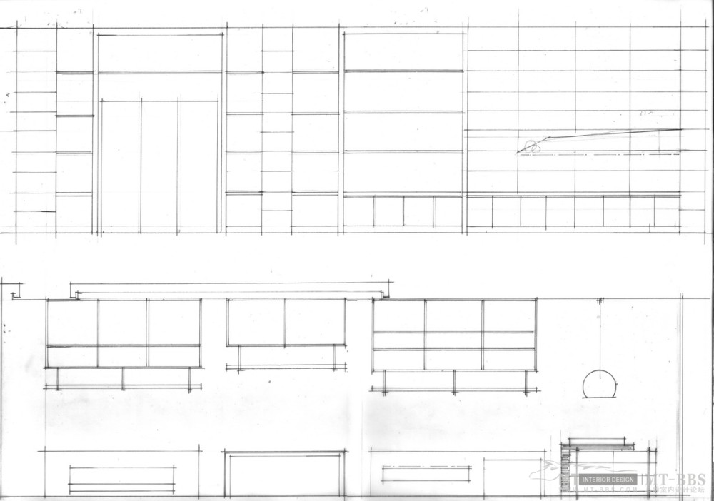酒店空间设计手稿（第11页有更新）_4立面，2立面图.jpg
