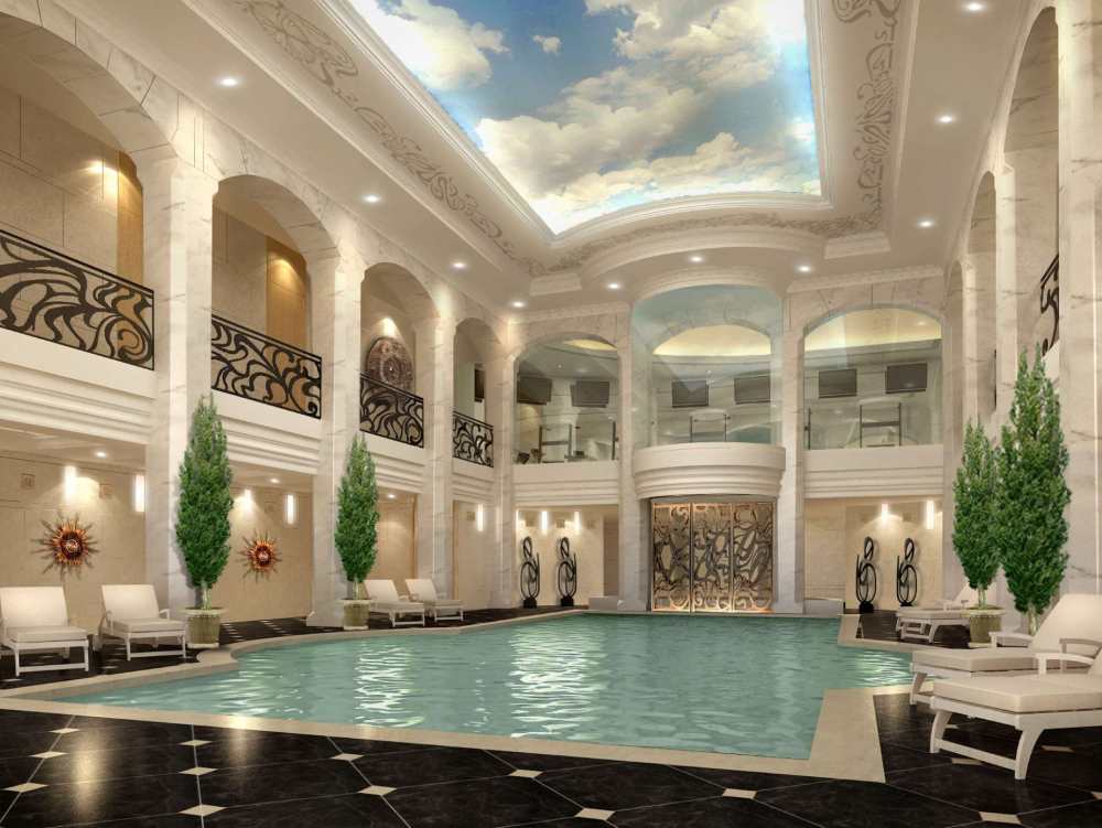 莫斯科凯宾斯基酒店 Hotel Nikol'skaya Kempinski Moscow_Pool.jpg