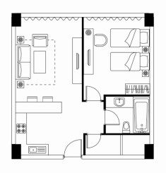 Ascott-Somerset Heping Shenyang沈阳盛捷和平服务公寓_Somerset_Heping_Shenyang_One-Bedroom_Twin.jpg