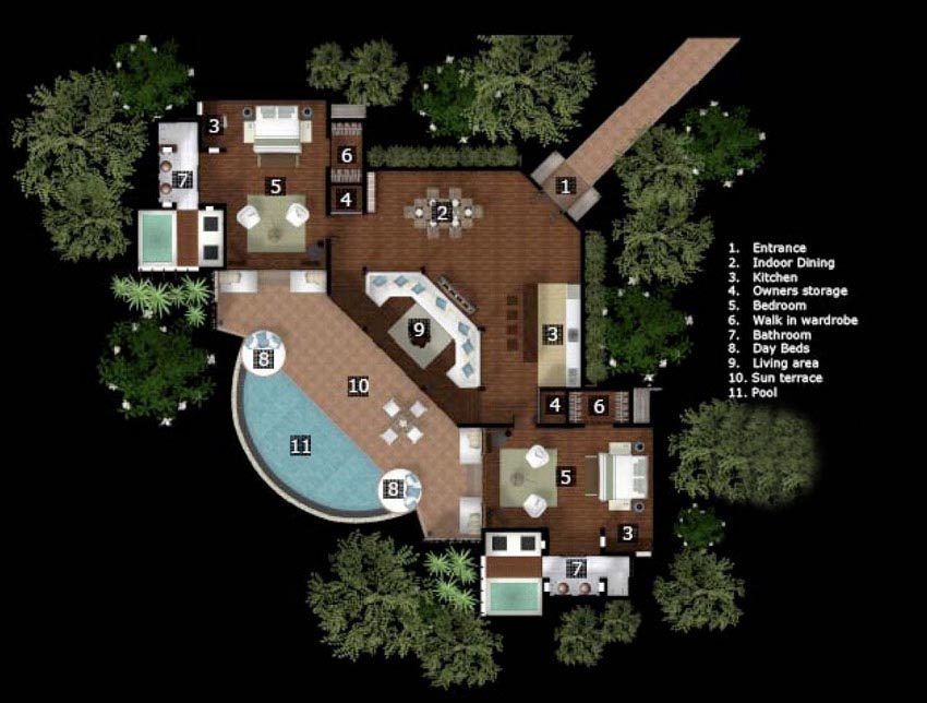 柬埔寨情人岛私人度假村 Song Saa Private Island_two_bedroom_floor_plan.jpg