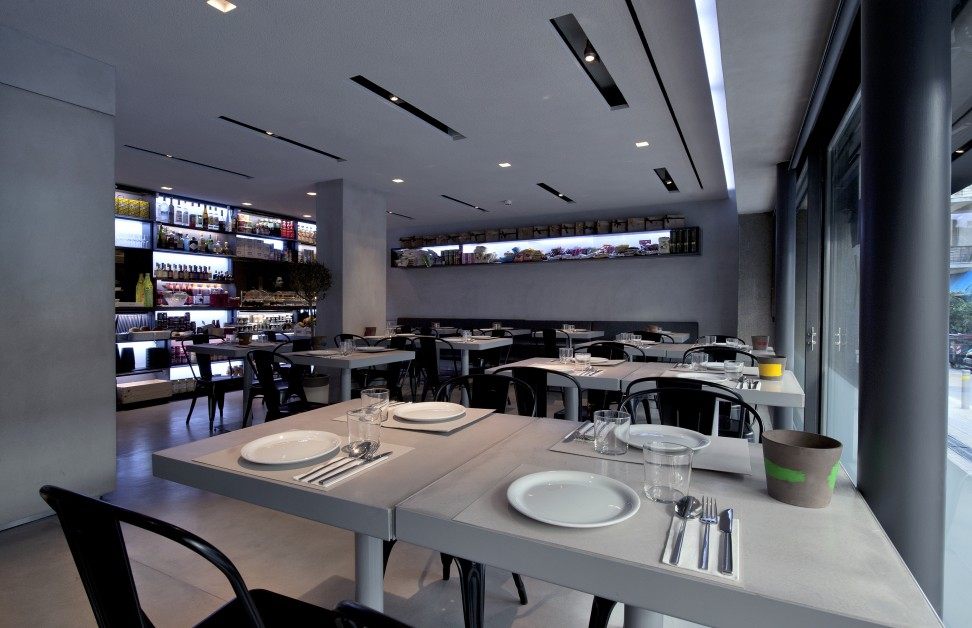 雅典潜望镜酒店 Periscope Hotel / Nikos Daniilides_(6)Periscope, πBox Restaurant.jpg