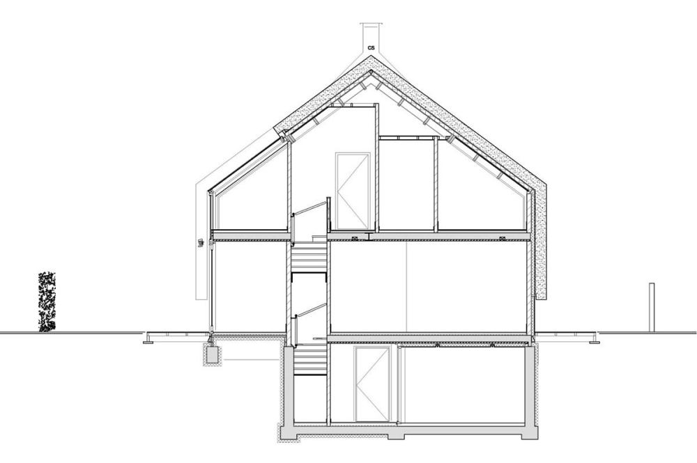 荷兰Zoermeer传统和现代的结合利用茅草建造的住宅_living-edge-17.jpg