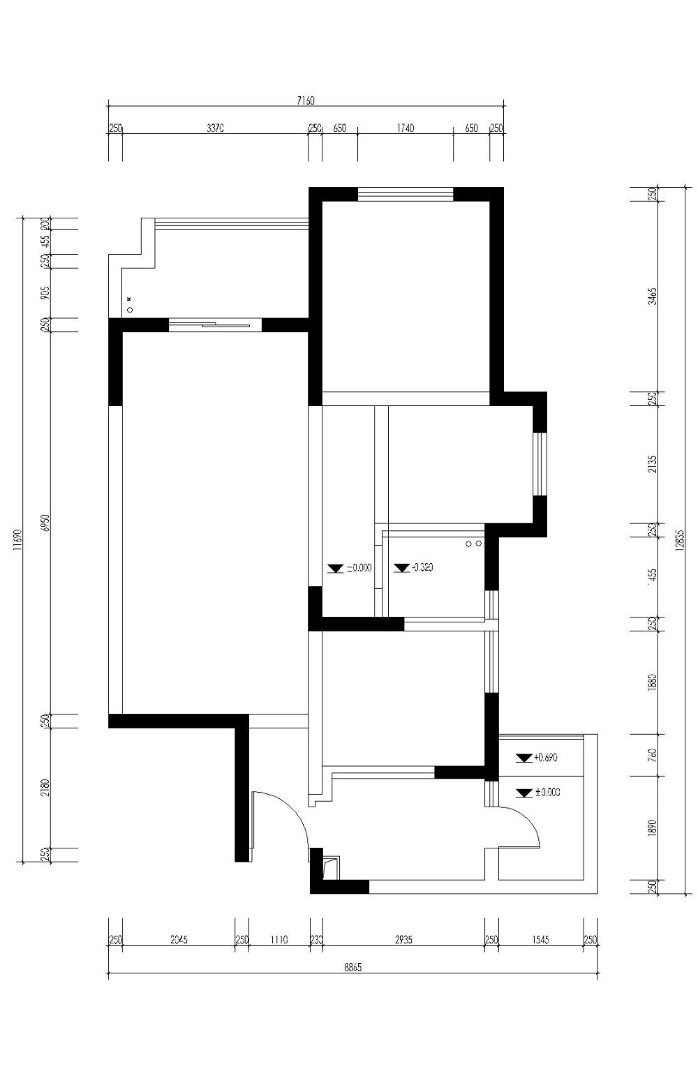 我自己的房子 极简风格的 同仁们帮看看_家施工图-Model.jpg