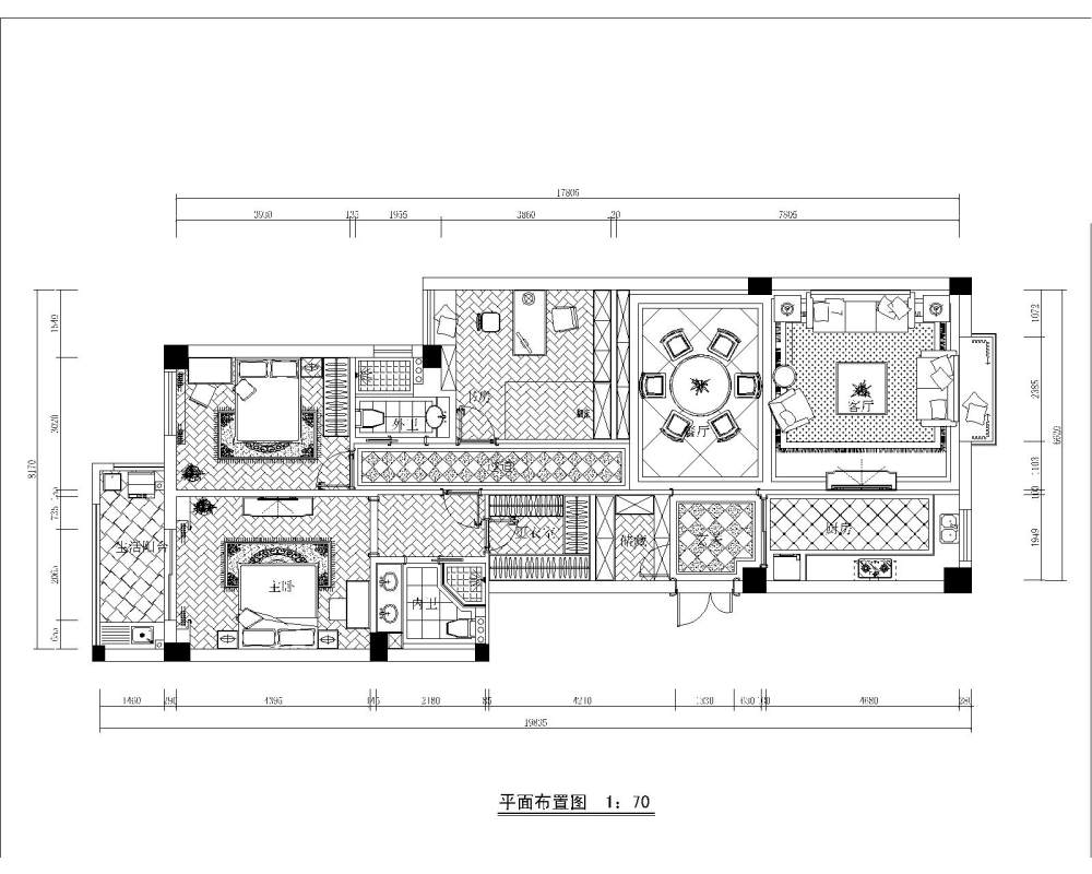 一套小住宅，请大家一起分析下。_12.21平面-Model.jpg