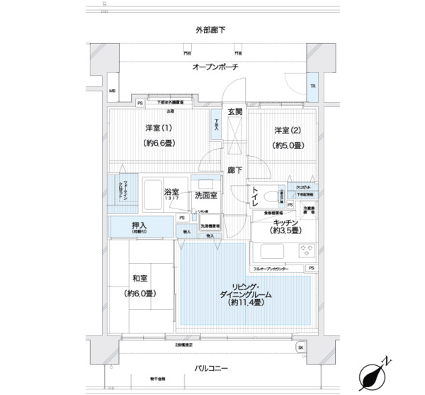 日本建筑147张户型图_075.jpg