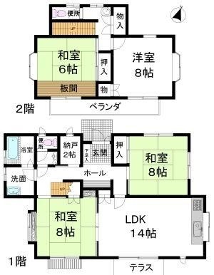 日本建筑147张户型图_089.jpg