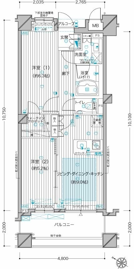 日本建筑147张户型图_099.jpg