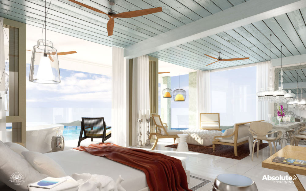 Yoo Studio-泰国苏梅岛海滩住宅 The Beach Samui_Beach-Samui_Bedroom_1920x1200.jpg