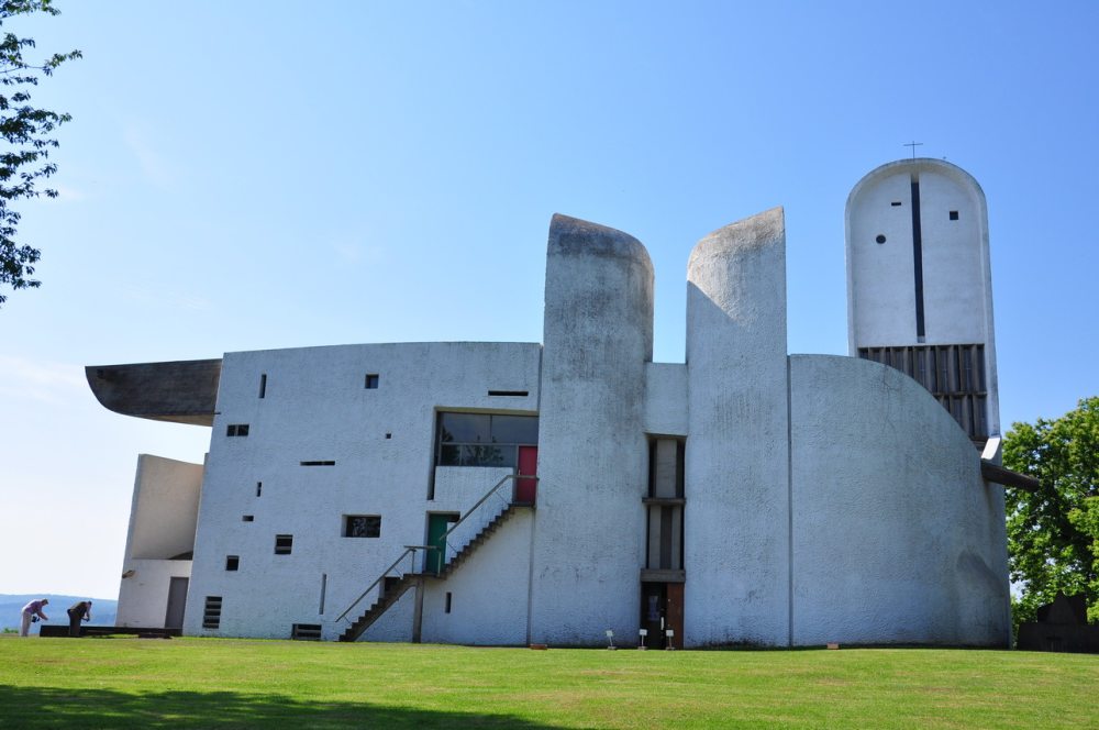 法國-貝爾福-朗香教堂(le corbusier 勒·柯布西埃)!