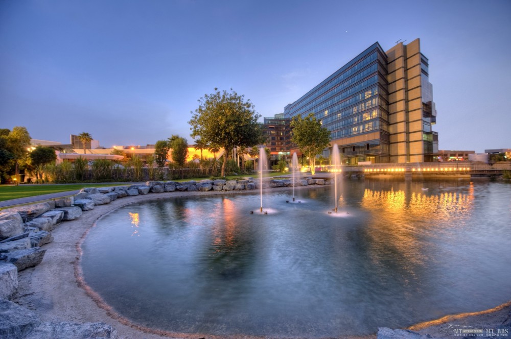 迪拜朱美拉酒店专业照片-Mina A Salam Hotel[4.8G](上半部) ..._Jumeirah Creekside Hotel - Exterior Pond View.jpg