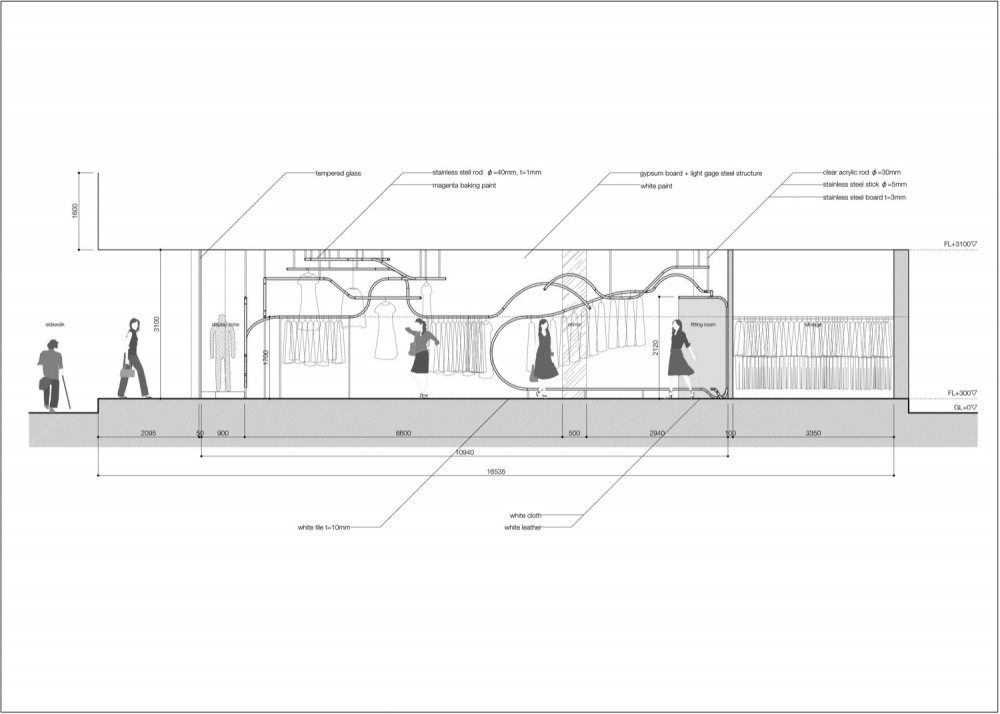 成都伊芙丽（Eifini）女装专卖店 / SAKO Architects建筑师事务..._31.jpg