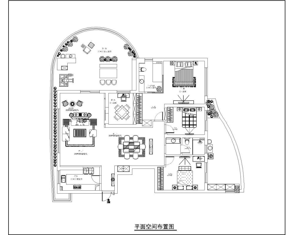 纠结 户型  求高手优化~！感激_-5-Model.jpg