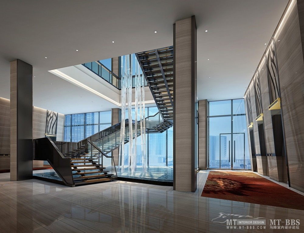 重庆市设计院--重庆梁平戴斯大酒店Days Hotel & Suites Liangping_days-05-1f-elevator-hall-1024x787.jpg