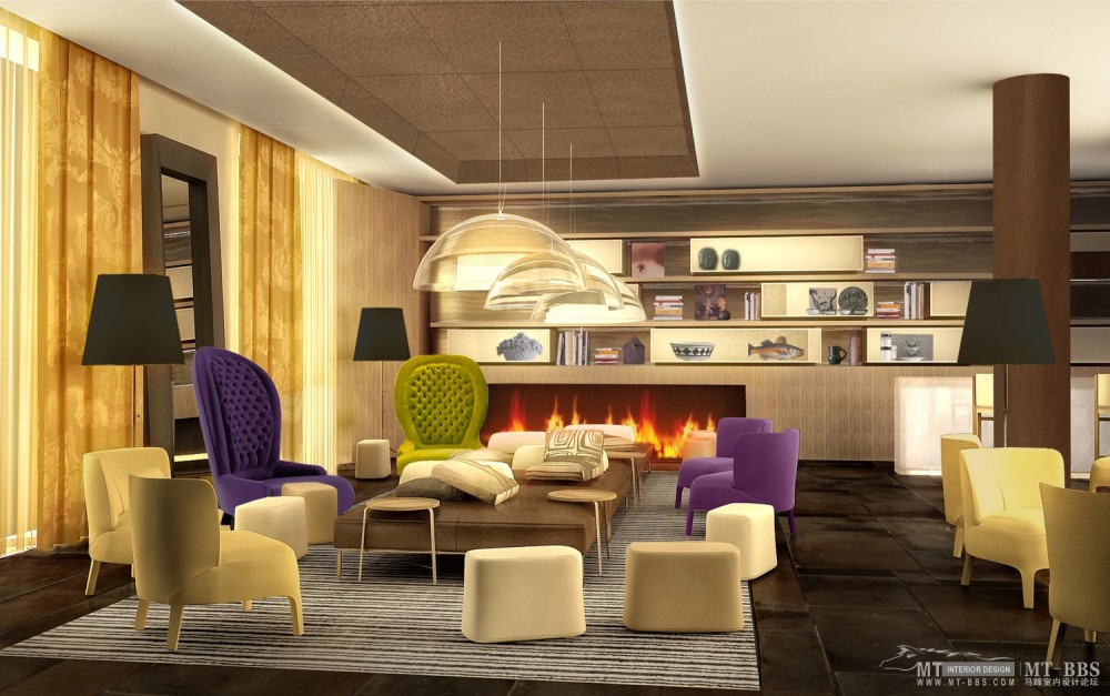 俄罗斯联邦圣彼得堡W酒店_9)W St. Petersburg—Living Room 拍攝者.jpg
