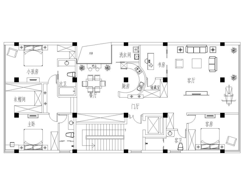 虚拟户型PK赛【欢迎全国各地高手参与】_Drawing1-Model.jpg