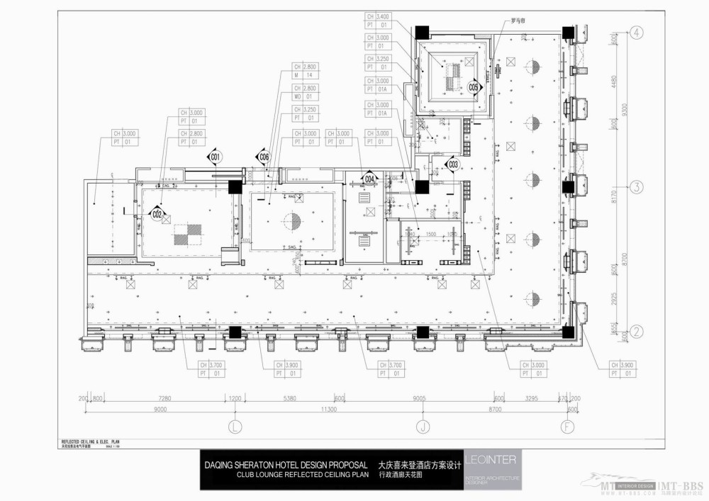 LEO INTER--大庆万达喜来登酒店平立面方案_10-16F REFLECTED  CEILING PLAN.jpg