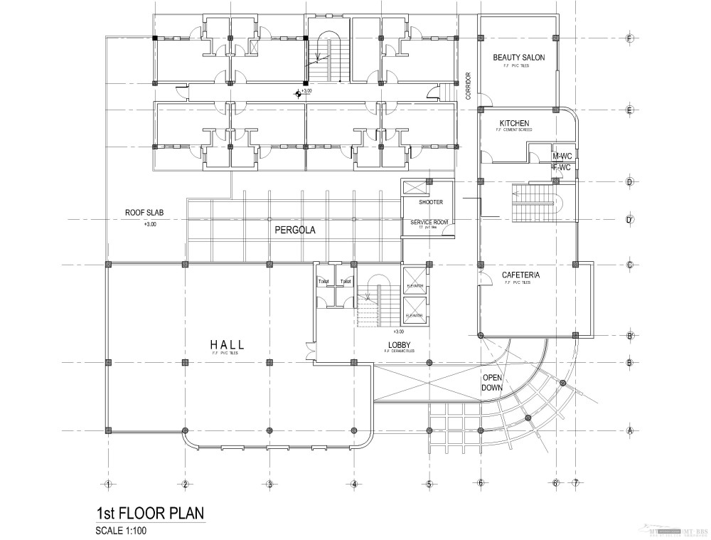 2010做马来西亚一个精品酒店_二层原始平面图