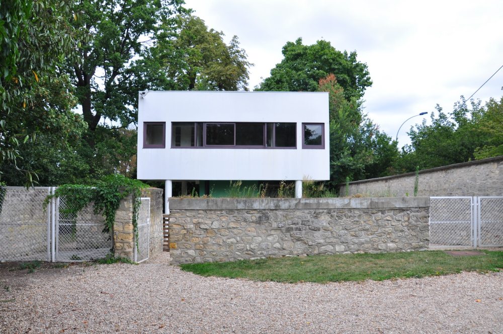 法国-巴黎-Poissy-萨伏伊别墅（Le Corbusier 勒·柯布西埃）！_萨沃伊_03.JPG