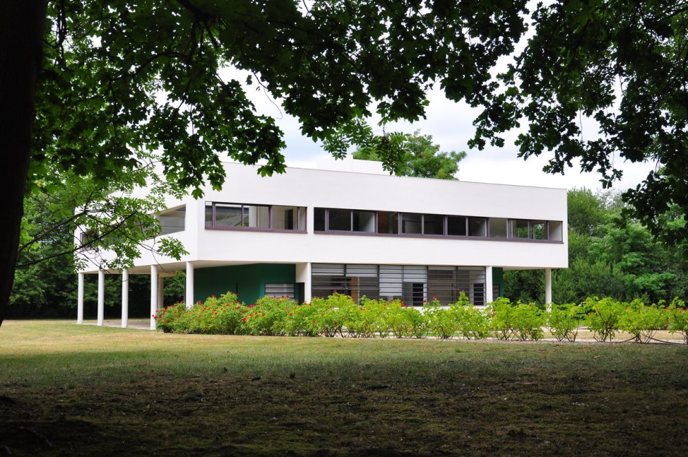 法国-巴黎-Poissy-萨伏伊别墅（Le Corbusier 勒·柯布西埃）！_萨沃伊_05.JPG