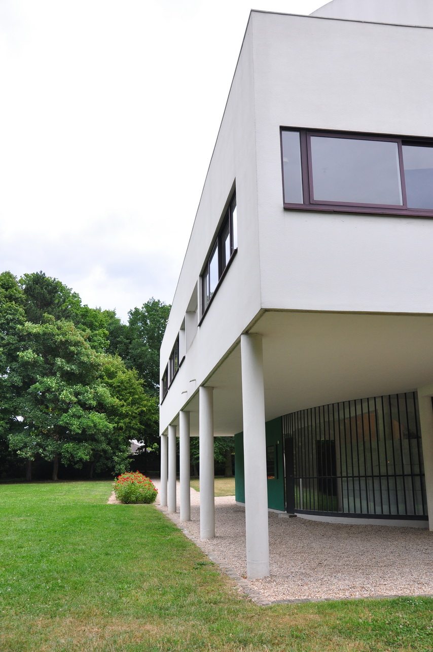 法国-巴黎-Poissy-萨伏伊别墅（Le Corbusier 勒·柯布西埃）！_萨沃伊_16.JPG